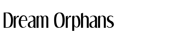 Dream Orphans font preview