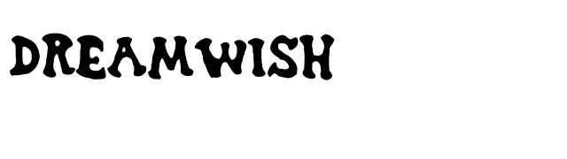 Dreamwish font preview