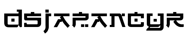 DSJapanCyr Normal font preview