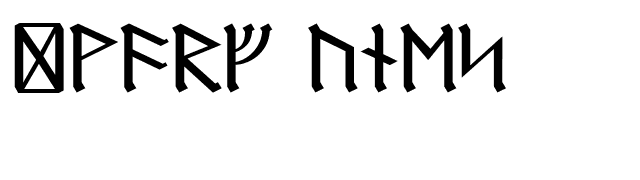 Dwarf Runes Font Fontpalace Com