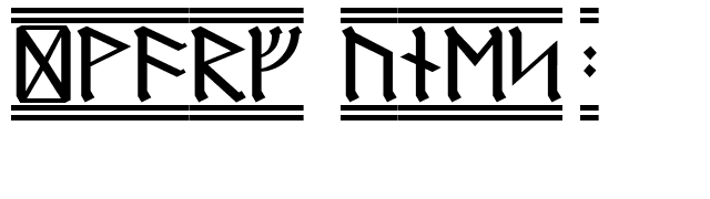 Dwarf Runes 2 Font - FontPalace.com