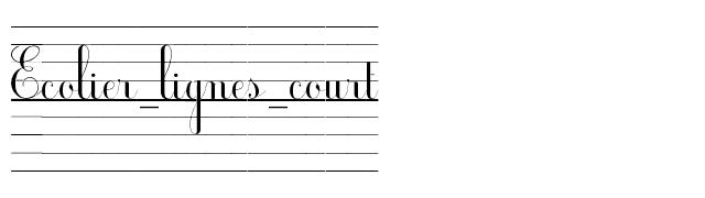 Ecolier_lignes_court font preview