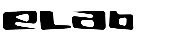 eLab font preview