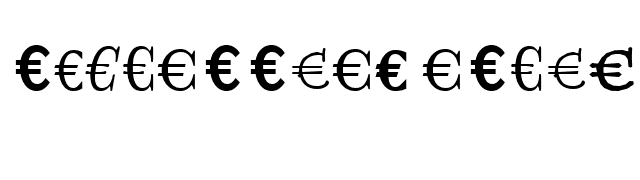 EmigreEuro Regular font preview