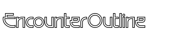 EncounterOutline font preview