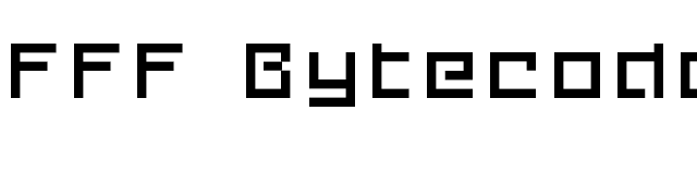 FFF Bytecode Extended font preview