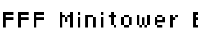 FFF Minitower Extended font preview