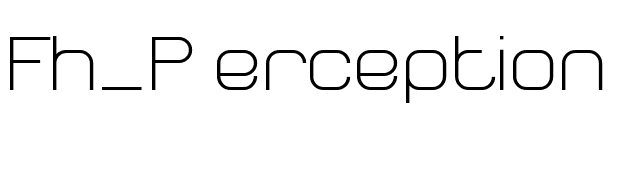 Fh_Perception font preview