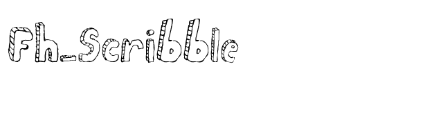 Fh_Scribble font preview