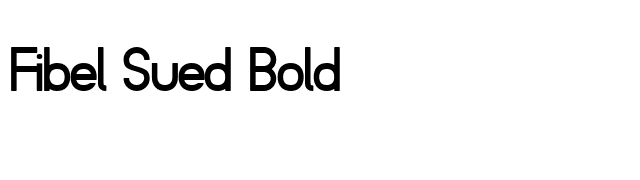 Fibel Sued Bold font preview