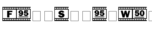 FilmStripWho font preview