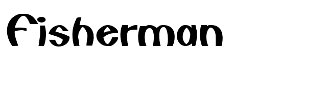 Fisherman font preview