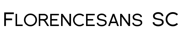 Florencesans SC font preview