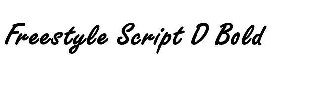 Freestyle Script D Bold font preview