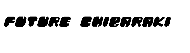 Future Chibaraki font preview