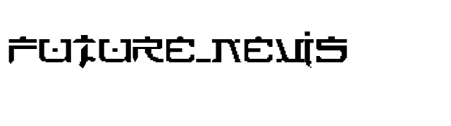 FUTURE_NEWS font preview