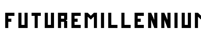 FutureMillennium font preview