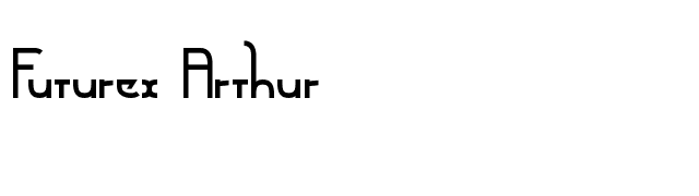 Futurex Arthur font preview