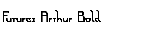 Futurex Arthur Bold font preview