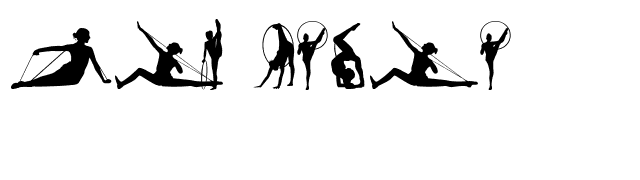 Gimnasia font preview