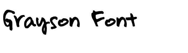 Grayson Font font preview