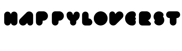 Happyloverstown.eu Fatlove font preview