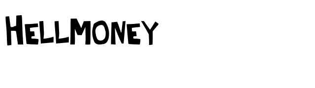 Hellmoney font preview