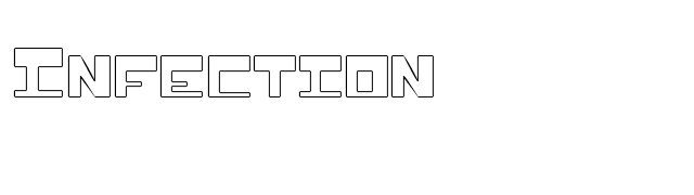 Infection font preview