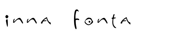 Inna Fonta font preview