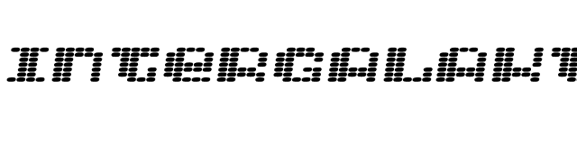 Intergalaktika 2 font preview