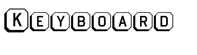 Keyboard font preview