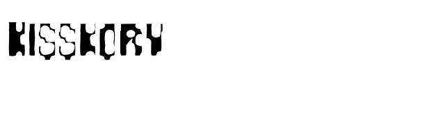 Kisskorv font preview