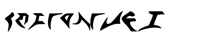 KlingonTNG font preview