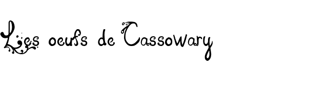 Les oeufs de Cassowary font preview