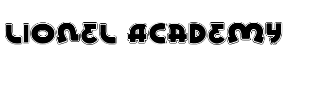 Lionel Academy font preview