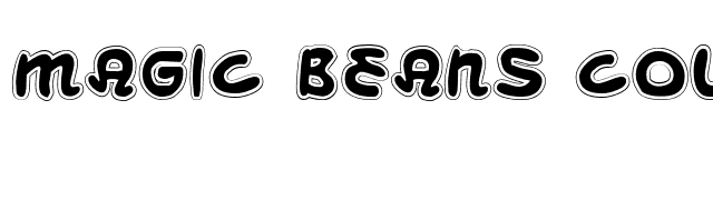 Magic Beans College font preview