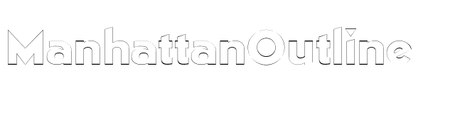 ManhattanOutline font preview