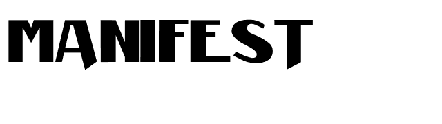 Manifest font preview