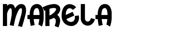 Marela font preview