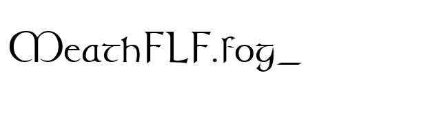 MeathFLF.fog_ font preview