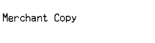 Merchant Copy font preview