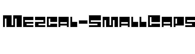 Mezcal-SmallCaps font preview