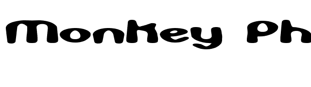 Monkey Phonics -BRK- font preview