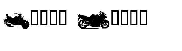 Motor Bikez font preview