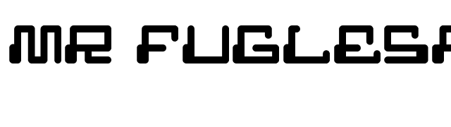 MR FUGLESANG CLEAN font preview