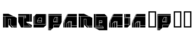 NeoPangaia[p2] font preview