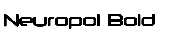 Neuropol Bold font preview