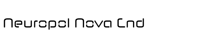 Neuropol Nova Cnd font preview