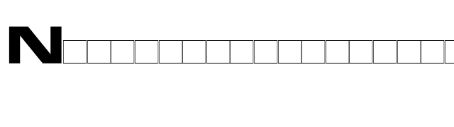NokianvirallinenkirjasinREGULAR font preview