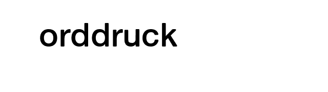 Norddruck font preview